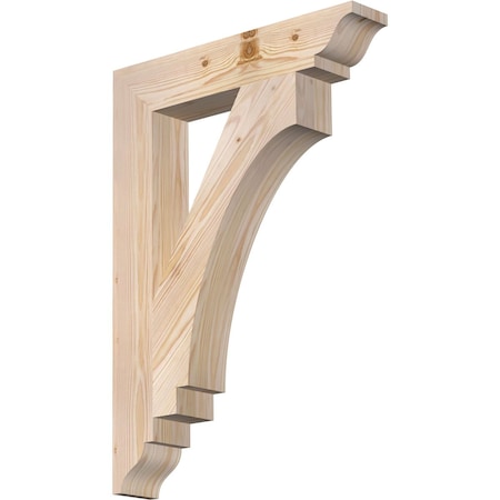 Ekena Millwork Imperial Traditional Smooth Bracket, Douglas Fir, 3 1/2"W x 20"D x 28"H BKT04X20X28IMP01SDF